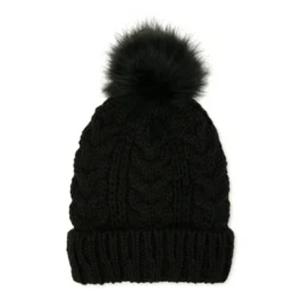 NWT Time and Tru Winter Knit Lined Beanie One Size